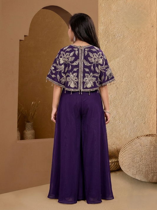 Girls Top with Palazzos