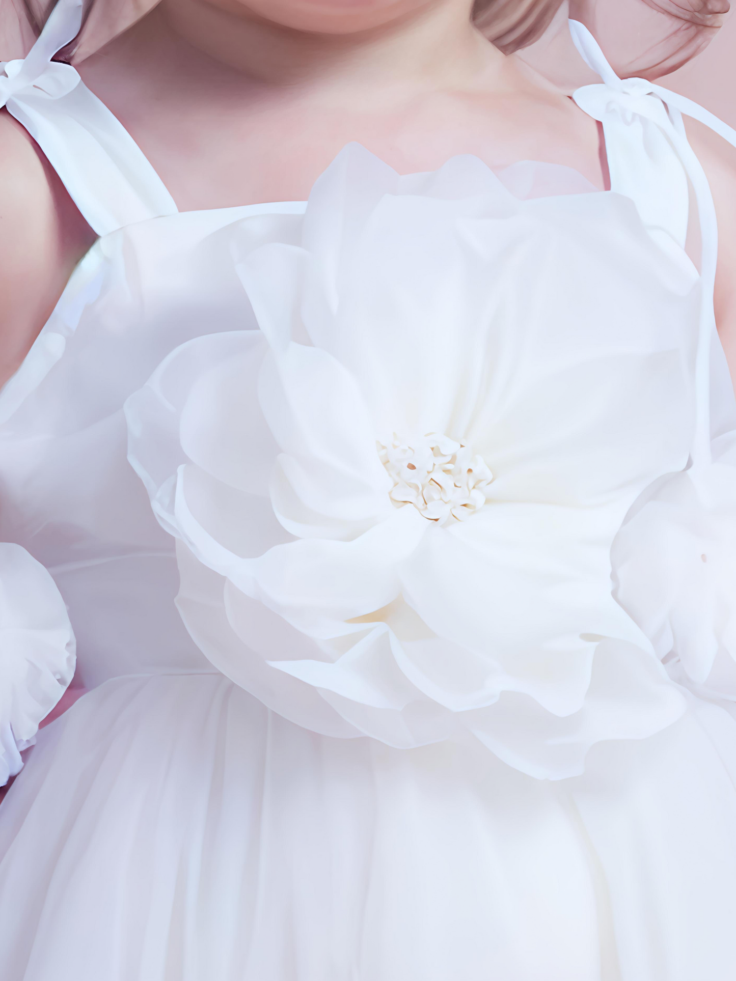 White Floral Frock